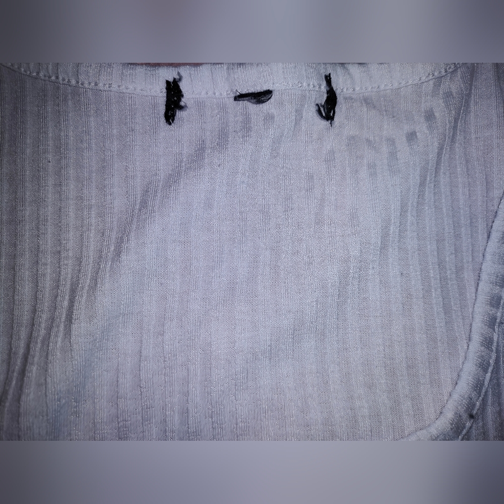 Short Sleeved White Shirt - Picture 5 of 6